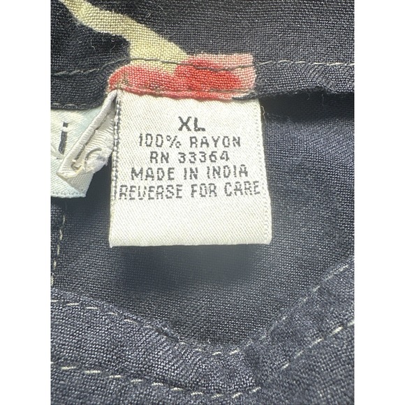 Energie Y2K Womens Midi Skirt Sz XL Floral Fairy Grunge Whimsigoth Fairycore 90s - Picture 6 of 16